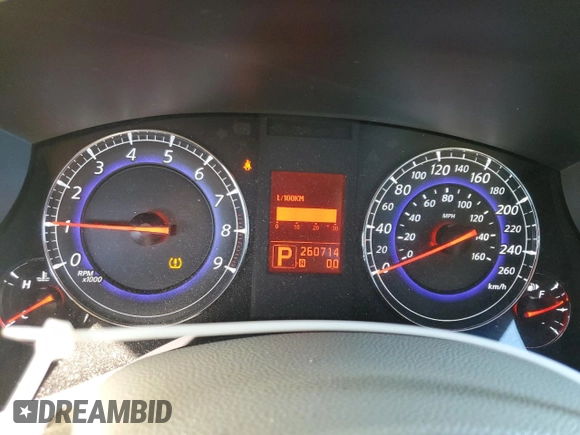 2008 Infiniti EX Journey with VIN JNKAJ09FX8M356855, listed as a Copart auction lot 75425804 with 260,714 mi miles and Clean Title. Bid and sale history available at DreamBid. Image 9.