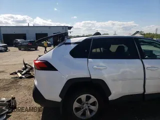 2021 Toyota RAV4 LE with VIN 2T3F1RFV6MC229588, listed as a Copart auction lot 57961865 with 43,652 mi miles and Salvage title. Bid and sale history available at DreamBid. Image 14.