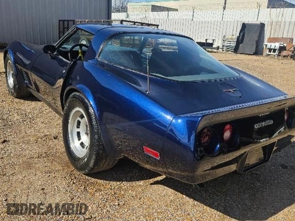 1981 Chevrolet Corvette z VIN 1G1AY8764B5102051, wystawiony jako Copart lot #47227105 z przebiegiem 95 114 mil mil oraz Czysty tytuł • Clean title. Historia ofert i sprzedaży dostępna na DreamBid. Obrazek 3.