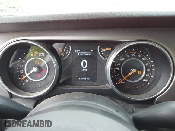 2018 Jeep Wrangler Unlimited Sport S z VIN 1C4HJXDG9JW169755, wystawiony jako IAAI lot #42686267 z przebiegiem 110 948 mil mil oraz . Historia ofert i sprzedaży dostępna na DreamBid. Obrazek 7.