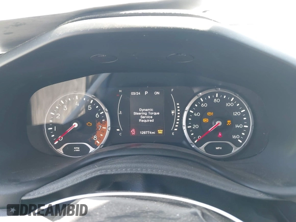 2016 Jeep Renegade Latitude with VIN ZACCJBBT7GPE12725, listed as a IAAI auction lot 41867887 with 126,774 mi miles. Bid and sale history available at carsss.com. Image 7.