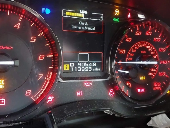 2016 Subaru WRX Limited with VIN JF1VA1J62G9810141, listed as a IAAI auction lot 41762249 with 113,993 mi miles. Bid and sale history available at carsss.com. Image 15.