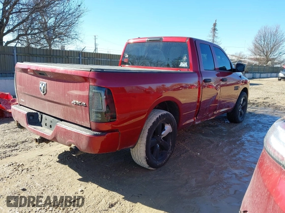 2015 Ram 1500 Tradesman z VIN 1C6RR7FT7FS504086, wystawiony jako IAAI lot #41664381 z przebiegiem 133 131 mil mil oraz . Historia ofert i sprzedaży dostępna na DreamBid. Obrazek 4.