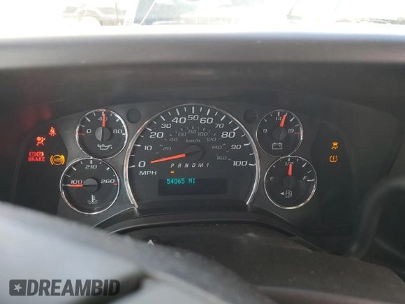 2019 GMC Savana Cargo Van with VIN 1GTW7AFPXK1319936, listed as a Copart auction lot 53840914 with 54,065 mi miles and Salvage Title. Bid and sale history available at carsss.com. Image 9.