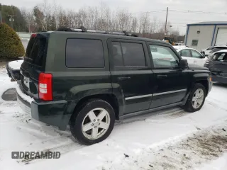 2010 Jeep Patriot Limited with VIN 1J4NF4GB6AD642911, listed as a Copart auction lot 88147525 with 136,186 mi miles and Clean Title. Bid and sale history available at carsss.com. Image 3.