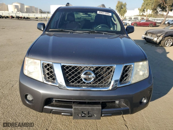 2010 Nissan Pathfinder SE with VIN 5N1AR1NN2AC616735, listed as a Copart auction lot 89021095 with 182,617 mi miles and Clean Title. Bid and sale history available at carsss.com. Image 5.