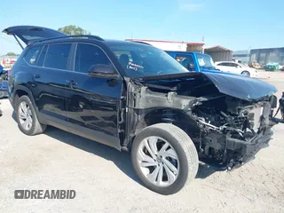 2021 Volkswagen Atlas SE with VIN 1V2JR2CA2MC571535, listed as a IAAI auction lot 42705021 with 74,355 mi miles and . Bid and sale history available at DreamBid. Image 1.