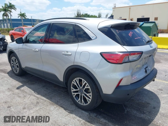2020 Ford Escape SEL with VIN 1FMCU0H66LUA81380, listed as a IAAI auction lot 42160088 with 140,902 mi miles and . Bid and sale history available at carsss.com. Image 3.