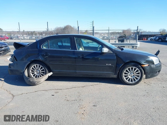 2008 Mercury Milan Premier with VIN 3MEHM02118R643643, listed as a IAAI auction lot 41624708 with 186,130 mi miles and . Bid and sale history available at DreamBid. Image 13.