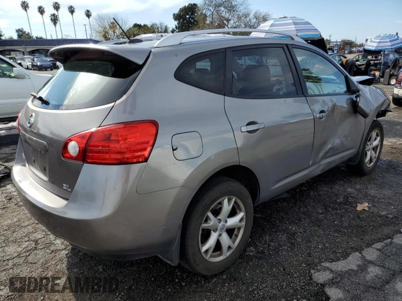 2009 Nissan Rogue SL with VIN JN8AS58T09W324557, listed as a Copart auction lot 42352055 with Not Provided miles and Salvage Title. Bid and sale history available at DreamBid. Image 3.
