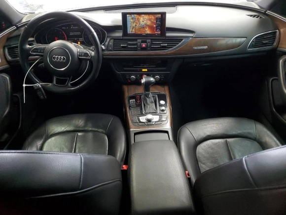 2015 Audi A6 2.0T Premium Plus with VIN WAUGFAFC4FN018210, listed as a Copart auction lot 52143295 with 154,013 mi miles and Salvage Title. Bid and sale history available at carsss.com. Image 8.
