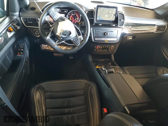 2017 Mercedes-Benz GLS 63 AMG with VIN 4JGDF7FE9HA742782, listed as a Copart auction lot 46303765 with 41,198 mi miles and Salvage title. Bid and sale history available at DreamBid. Image 8.
