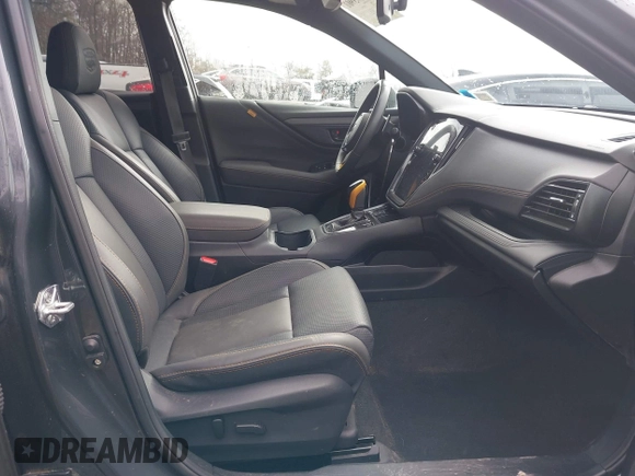 2023 Subaru Outback Wilderness with VIN 4S4BTGUD9P3206122, listed as a IAAI auction lot 41693901 with 25,582 mi miles and . Bid and sale history available at DreamBid. Image 5.