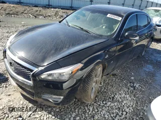 2016 Infiniti Q70 with VIN JN1BY1PR9GM720821, listed as a Copart auction lot 45095345 with Not provided miles and Salvage title. Bid and sale history available at DreamBid. Image 1.