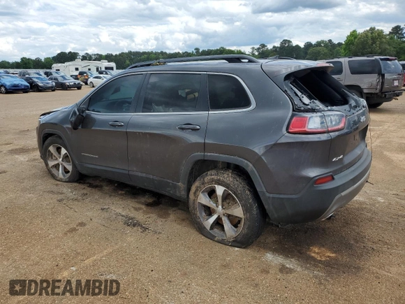 2022 Jeep Cherokee Limited with VIN 1C4PJMDX9ND520854, listed as a Copart auction lot 56255225 with 50,644 mi miles and Salvage title. Bid and sale history available at DreamBid. Image 2.