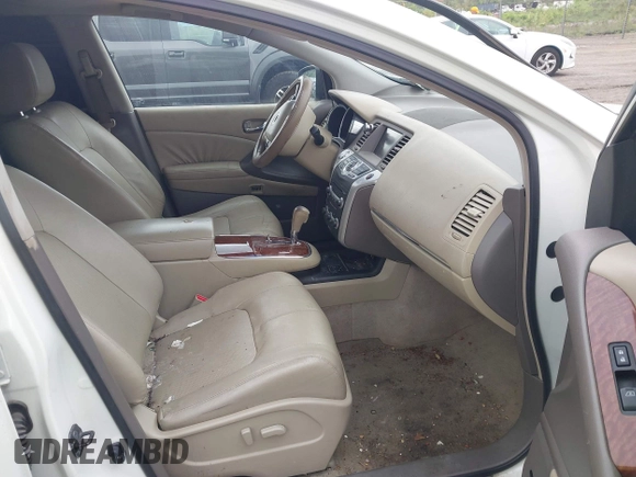 2010 Nissan Murano SL with VIN JN8AZ1MW9AW117755, listed as a IAAI auction lot 42199625 with Not Provided miles and . Bid and sale history available at carsss.com. Image 5.