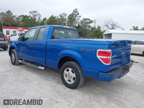 2009 Ford F-150 STX with VIN 1FTRX12W89KB25047, listed as a IAAI auction lot 41484924 with 310,768 mi miles. Bid and sale history available at carsss.com. Image 3.