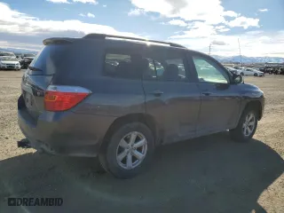 2008 Toyota Highlander with VIN JTEES41A982080019, listed as a Copart auction lot 49514185 with 206,288 mi miles and Clean Title. Bid and sale history available at carsss.com. Image 3.
