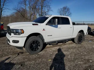 2022 Ram 2500 Big Horn with VIN 3C6UR5DL0NG216241, listed as a Copart auction lot 44494005 with 59,535 mi miles and Salvage Title. Bid and sale history available at carsss.com. Image 1.