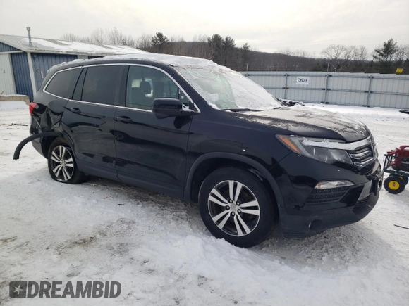 2016 Honda Pilot EX-L with VIN 5FNYF6H7XGB084555, listed as a Copart auction lot 43226965 with 110,175 mi miles and Salvage Title. Bid and sale history available at carsss.com. Image 4.