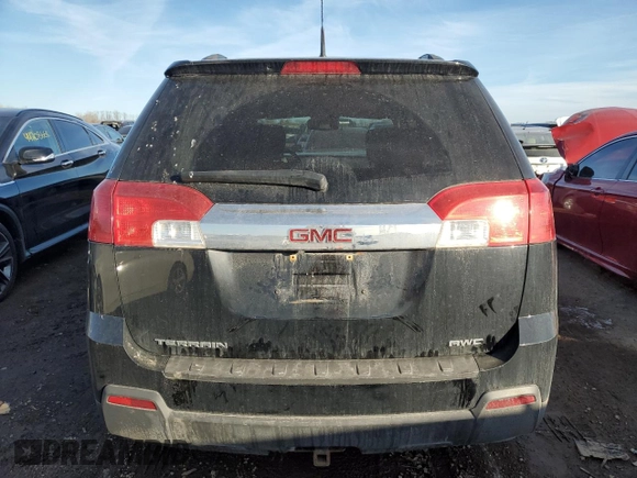 2011 GMC Terrain SLE-2 with VIN 2CTFLTEC0B6271483, listed as a Copart auction lot 44451575 with 185,673 mi miles and Salvage Title. Bid and sale history available at carsss.com. Image 6.