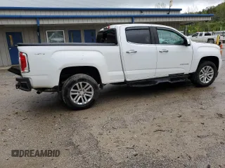 2018 GMC Canyon 4WD SLT with VIN 1GTG6DEN8J1266757, listed as a Copart auction lot 54166315 with Not provided miles and Salvage title. Bid and sale history available at DreamBid. Image 3.