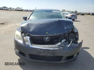 2011 Lexus GS 350 with VIN JTHBE1KS9B0053179, listed as a Copart auction lot 55224285 with 168,765 mi miles and Salvage Title. Bid and sale history available at DreamBid. Image 5.