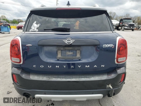 2019 MINI Countryman Cooper S with VIN WMZYT5C57K3G94611, listed as a Copart auction lot 51611155 with 89,516 mi miles and Clean Title. Bid and sale history available at carsss.com. Image 6.