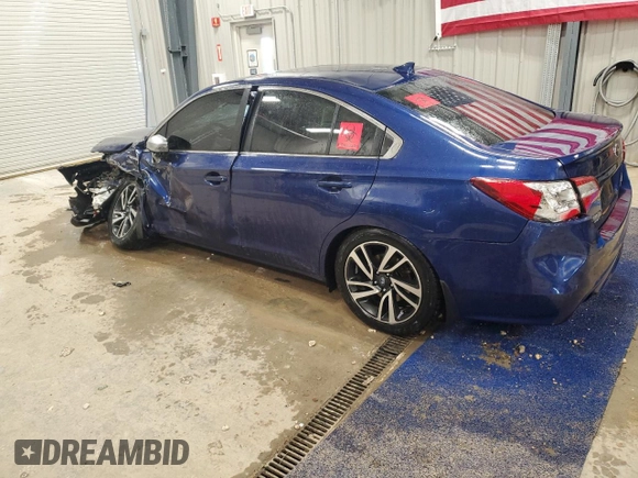 2017 Subaru Legacy Sport with VIN 4S3BNAS61H3055200, listed as a Copart auction lot 49849845 with 0 mi miles and Salvage Title. Bid and sale history available at carsss.com. Image 2.