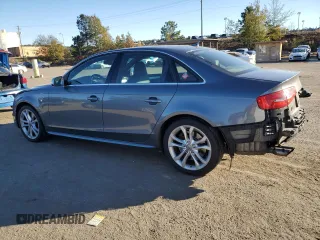 2014 Audi S4 Premium Plus with VIN WAUDGAFL2EA104282, listed as a Copart auction lot 81673004 with 164,964 mi miles and Salvage Title. Bid and sale history available at carsss.com. Image 2.