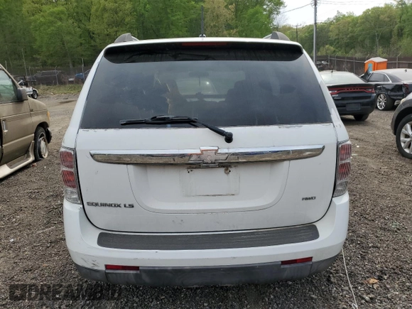 2007 Chevrolet Equinox LS with VIN 2CNDL23F576224401, listed as a Copart auction lot 53612935 with 213,087 mi miles and Salvage Title. Bid and sale history available at DreamBid. Image 6.