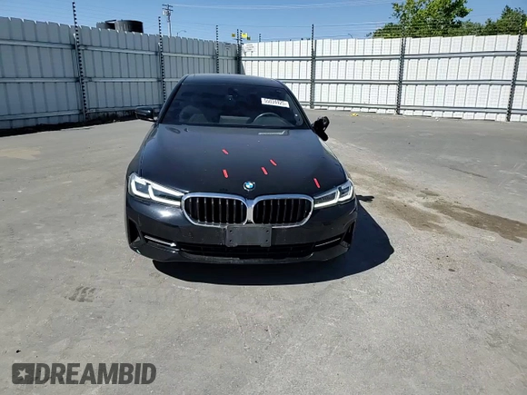 2022 BMW 5 Series 530i xDrive с VIN WBA13BJ09NCL02671, выставлен на аукционе Copart как лот 55834425 с пробегом 15 356 миль миль и Списание • Salvage title. История ставок и продаж доступна на DreamBid. Изображение 13.