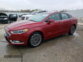 2017 Ford Fusion Hybrid Titanium with VIN 3FA6P0RU6HR384010, listed as a Copart auction lot 52754045 with 90,362 mi miles and Salvage title. Bid and sale history available at DreamBid. Image 1.
