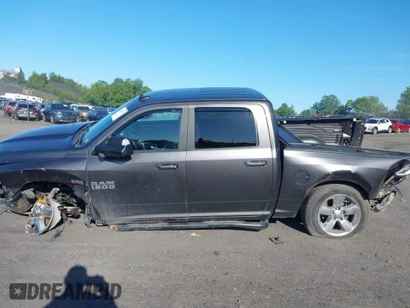2018 Ram 1500 Big Horn with VIN 3C6RR7LT4JG168093, listed as a IAAI auction lot 39549763 with 102,896 mi miles. Bid and sale history available at carsss.com. Image 14.