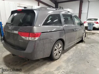 2016 Honda Odyssey SE with VIN 5FNRL5H3XGB101259, listed as a Copart auction lot 47296325 with 121,743 mi miles and Salvage Title. Bid and sale history available at carsss.com. Image 3.