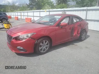 2015 Mazda 3 i Sport z VIN JM1BM1U7XF1249578, wystawiony jako Copart lot #55535435 z przebiegiem 98 243 mil mil oraz Szkody całkowita. Historia ofert i sprzedaży dostępna na DreamBid. Obrazek 1.