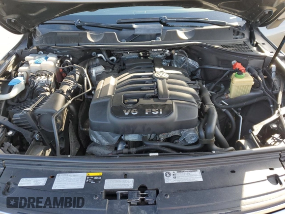 2015 Volkswagen Touareg Sport with VIN WVGEF9BP9FD007657, listed as a Copart auction lot 49432045 with 61,668 mi miles and Salvage title. Bid and sale history available at DreamBid. Image 12.
