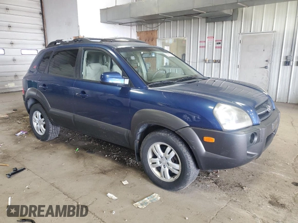 2006 Hyundai Tucson GLS with VIN KM8JN12D46U294639, listed as a Copart auction lot 54821115 with 113,681 mi miles and Clean Title. Bid and sale history available at carsss.com. Image 4.