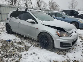 2015 Volkswagen Golf GTI S with VIN 3VW5T7AUXFM001084, listed as a Copart auction lot 82527524 with 141,281 mi miles and Clean Title. Bid and sale history available at carsss.com. Image 4.
