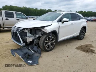 2018 Lexus RX 350 with VIN 2T2ZZMCA2JC097276, listed as a Copart auction lot 56750325 with 117,495 mi miles and Salvage title. Bid and sale history available at DreamBid. Image 1.