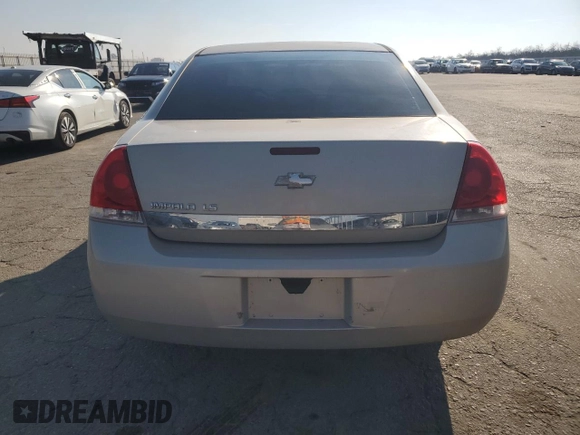 2008 Chevrolet Impala with VIN 2G1WB55N889136084, listed as a Copart auction lot 87488604 with 166,836 mi miles and Clean Title. Bid and sale history available at DreamBid. Image 6.