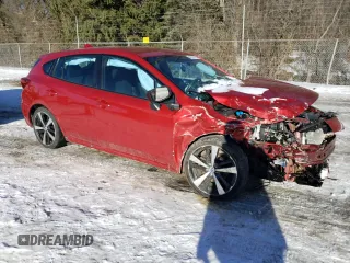2017 Subaru Impreza Special Sports with VIN 4S3GTAK66H1725802, listed as a Copart auction lot 42935115 with 50,588 mi miles and Salvage title. Bid and sale history available at DreamBid. Image 4.