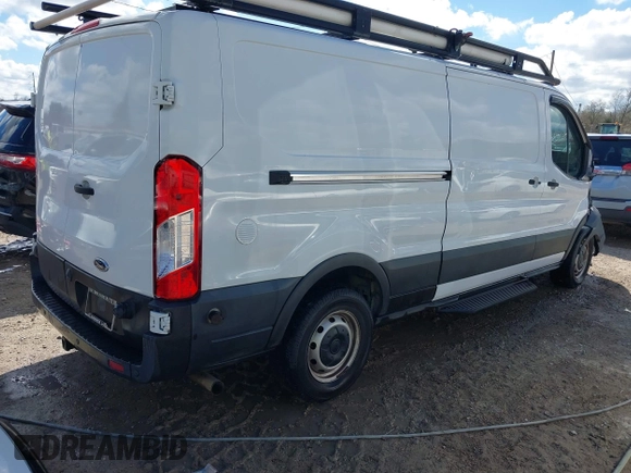 2020 Ford Transit Cargo with VIN 1FTYE1Y89LKA52806, listed as a IAAI auction lot 41528000 with 70,947 mi miles and . Bid and sale history available at DreamBid. Image 4.
