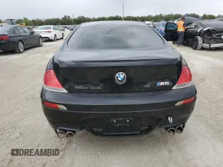 2007 BMW 6 Series M6 with VIN WBSEH93567B798456, listed as a Copart auction lot 77244804 with Not Provided miles and Salvage Title. Bid and sale history available at DreamBid. Image 6.