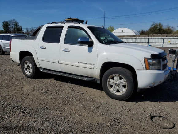 2007 Chevrolet Avalanche LTZ with VIN 3GNFK12387G313473, listed as a Copart auction lot 53617545 with 457,533 mi miles and Clean Title. Bid and sale history available at carsss.com. Image 4.