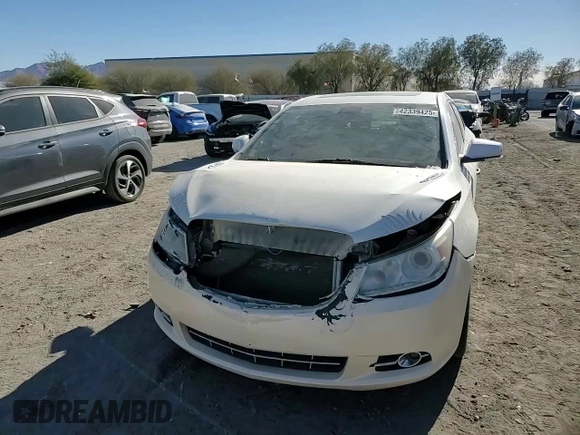 2012 Buick LaCrosse Touring with VIN 1G4GJ5E37CF144492, listed as a Copart auction lot 42339425 with 128,182 mi miles and Salvage title. Bid and sale history available at DreamBid. Image 11.