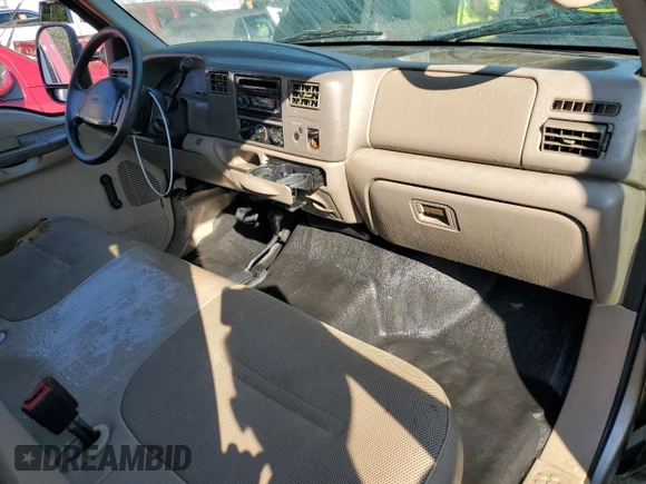2002 Ford Super Duty F-250 XL with VIN 1FTNX21L82EC48671, listed as a Copart auction lot 74365794 with 0 mi miles and Non Repairable. Bid and sale history available at carsss.com. Image 8.