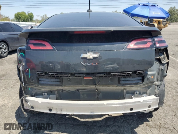 2015 Chevrolet Volt with VIN 1G1RD6E41FU103724, listed as a Copart auction lot 52907125 with 98,908 mi miles and Salvage Title. Bid and sale history available at carsss.com. Image 6.