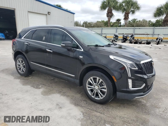 2021 Cadillac XT5 FWD Premium Luxury with VIN 1GYKNCRS0MZ173433, listed as a Copart auction lot 45818175 with Not Provided miles and Non Repairable. Bid and sale history available at carsss.com. Image 4.