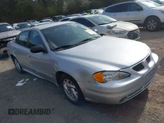 2004 Pontiac Grand Am SE1 with VIN 1G2NF52E34C257673, listed as a IAAI auction lot 41785458 with 157,473 mi miles. Bid and sale history available at carsss.com. Image 1.